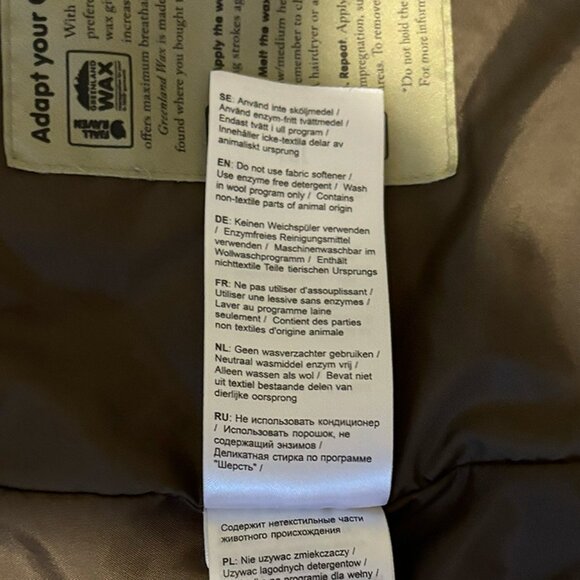 Fjallraven Men's Ovik Wool Padded Jacket - Size Small - Picture 10 of 14